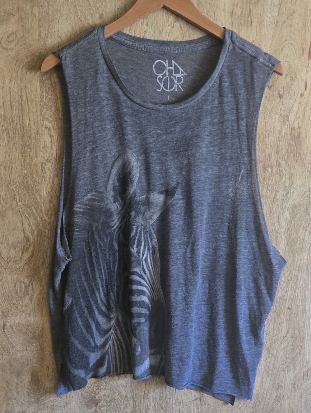 Chaser Zebra Muscle Tee